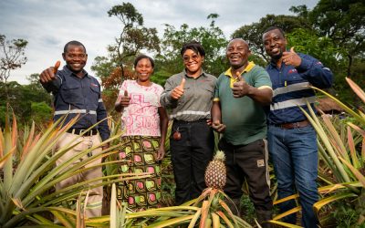 Kamoa Copper évalue et renforce les projets locaux pour soutenir la restauration des moyens de subsistance.