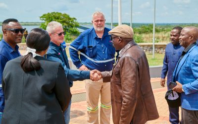 Kamoa Copper accueille la délégation du ministre zambien des infrastructures et de la gouverneure du Lualaba.